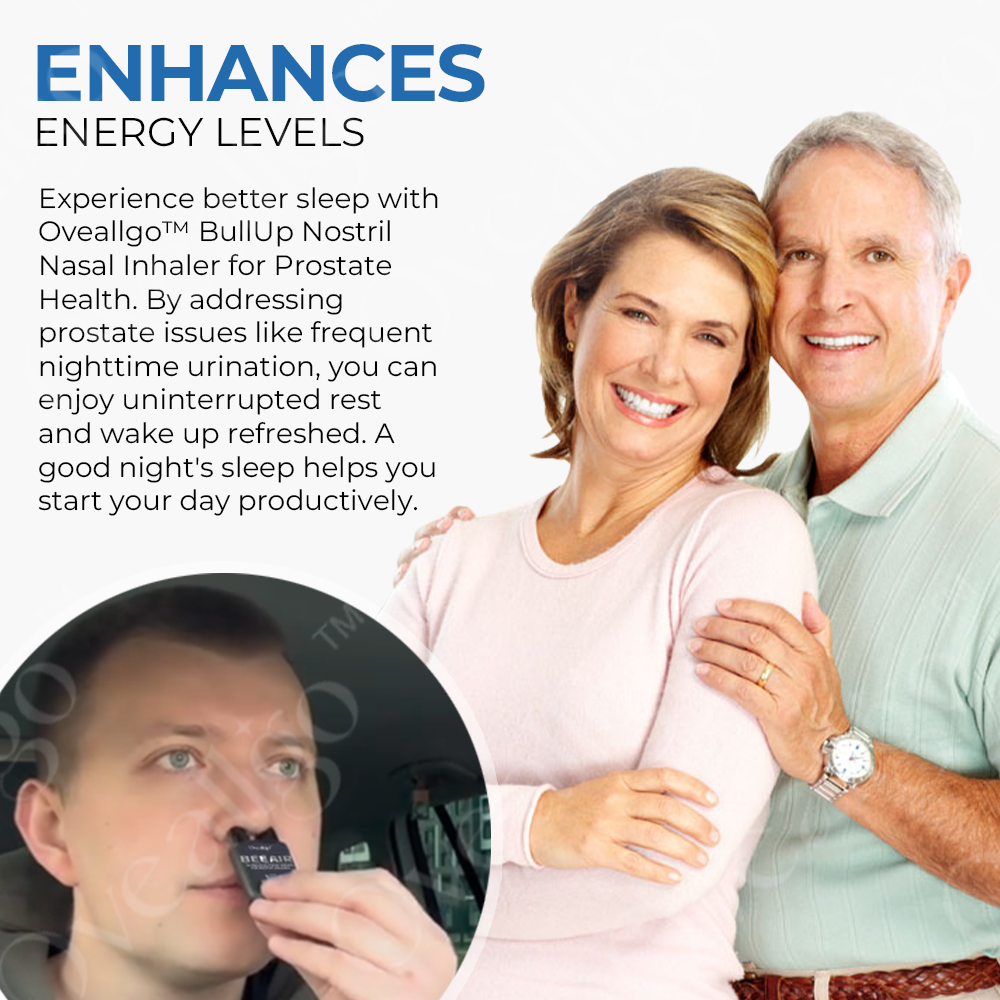 ✅Official Store: Oveallgo™ BeeAir Double Holes Nasal Inhaler for prostate Wellness👨⚕️British Urological Association (BAUS) Approved (Reducing prostate swelling, pain, discomfort, soreness, and urinary fatigue)