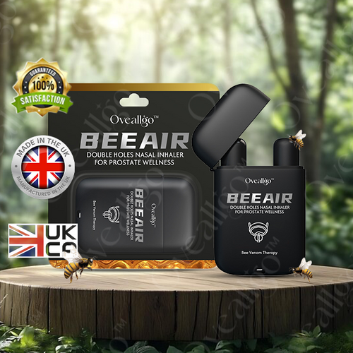 ✅Official Store: Oveallgo™ BeeAir Double Holes Nasal Inhaler for prostate Wellness👨⚕️British Urological Association (BAUS) Approved (Reducing prostate swelling, pain, discomfort, soreness, and urinary fatigue)