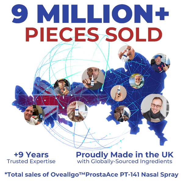✅Official Store: Oveallgo™ PRO ProstaAce PT-141 Nasal Spray👨⚕️British Urological Association (BAUS) Approved (Reducing prostate swelling, pain, discomfort, soreness, and urinary fatigue)