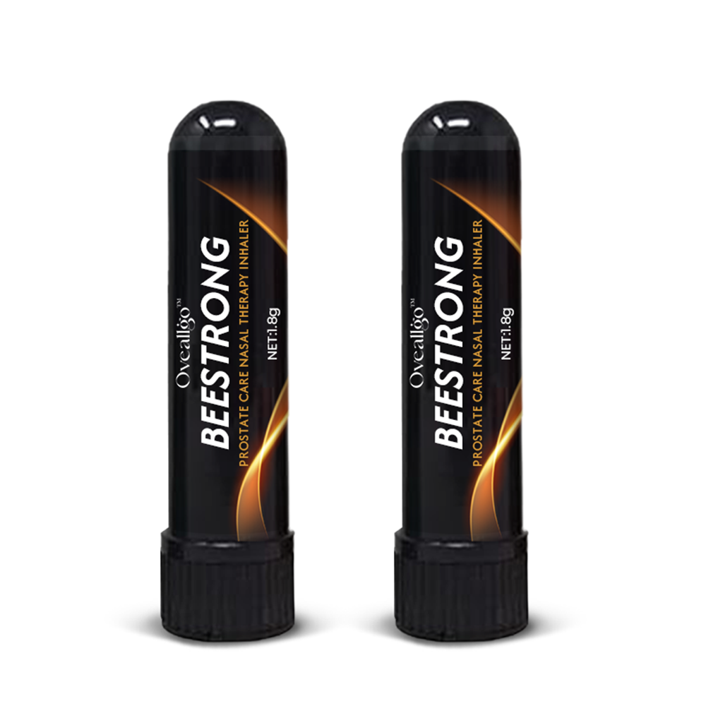 ✅Official Store: Oveallgo™ Ultra BeeStrong Prostate Care Nasal Therapy Inhaler👨‍⚕️British Urological Association (BAUS) Approved (Reducing prostate swelling, pain, discomfort, soreness, and urinary fatigue)