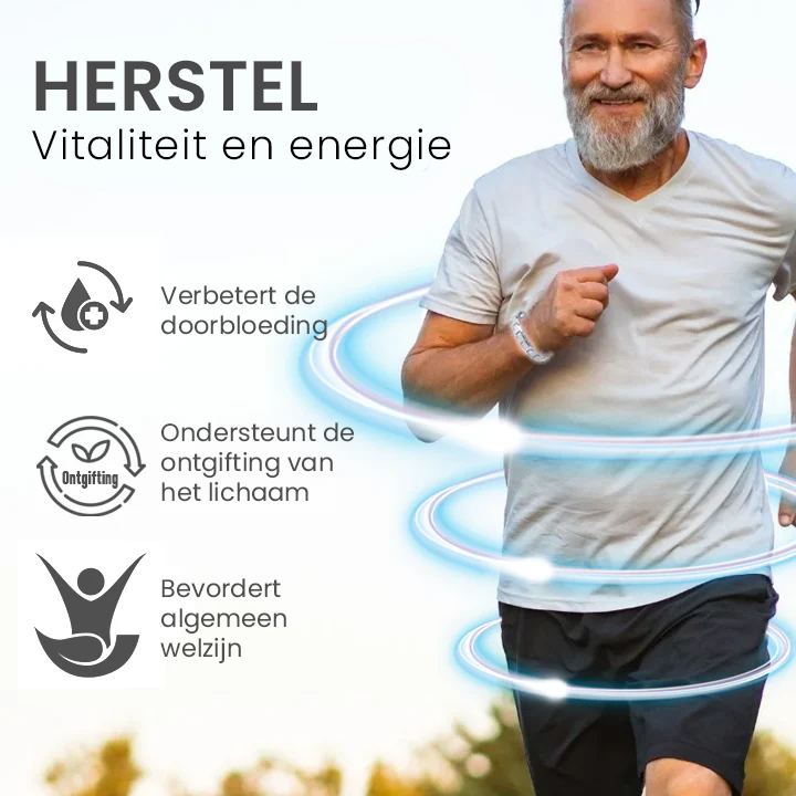 Oveallgo™ Titanium Magentique Prostaat Wellness Armband