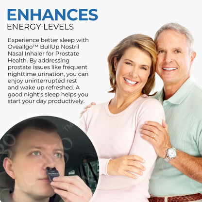 Oveallgo™ NEW BeeAir Double Holes Nasal Inhaler for prostate Wellness