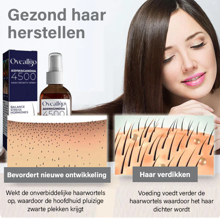 Oveallgo™ Ashwagandha 4500 Haargroeispray