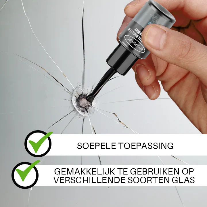 iRosesilk™ GlassFix Guard: 2024 Formule voor het repareren van barsten in voorruiten