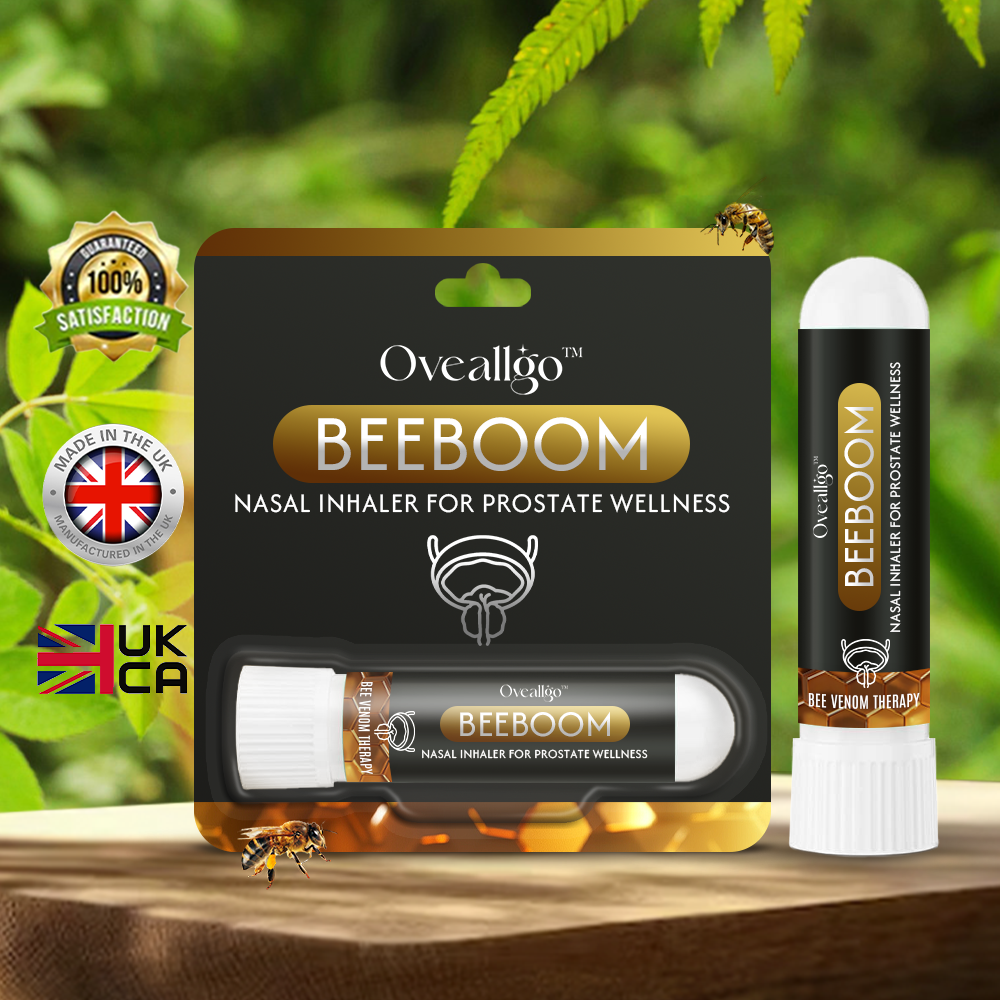 ✅Official Store: Oveallgo™ EX BeeBoom Nasal Inhaler For Prostate Wellness👨‍⚕️British Urological Association (BAUS) Approved (Reducing prostate swelling, pain, discomfort, soreness, and urinary fatigue)