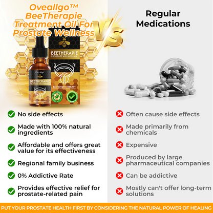 ✅Official Store: Oveallgo™ BeeTherapie Treatment Oil For Prostate Wellness 👨‍⚕️British Urological Association (BAUS) Approved (Reducing prostate swelling, pain, discomfort, soreness, and urinary fatigue)