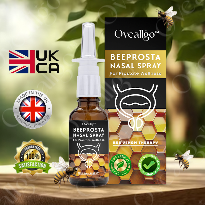 ✅Official Store: Oveallgo™ BeeProsta Nasal Spray for Prostate Wellness 👨‍⚕️British Urological Association (BAUS) Approved (Reducing prostate swelling, pain, discomfort, soreness, and urinary fatigue)