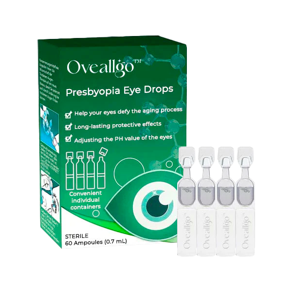 Oveallgo™ ALL CLEAR Presbyopia VisionRestore oogdruppels