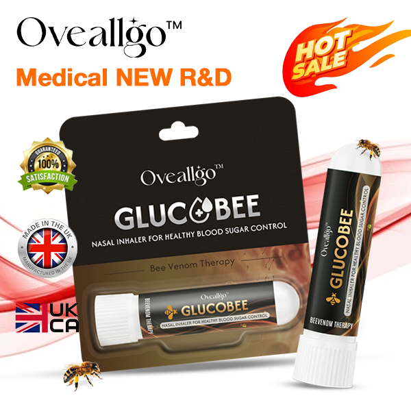 🔰Official Store: Oveallgo™ GlucoBee Nasal Inhaler👨‍⚕️Diabetes UK Approved (Lowers blood sugar and supports diabetes management)