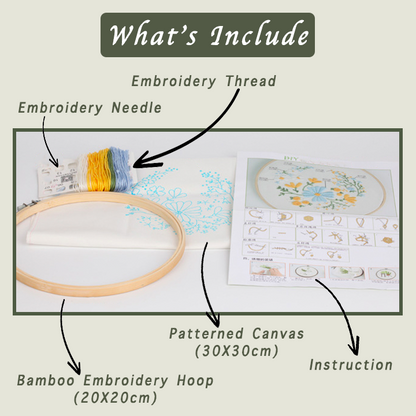 Oveallgo™ Floral Embroidery Expert Kit